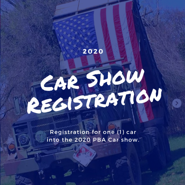 2020 Car Show - Registration