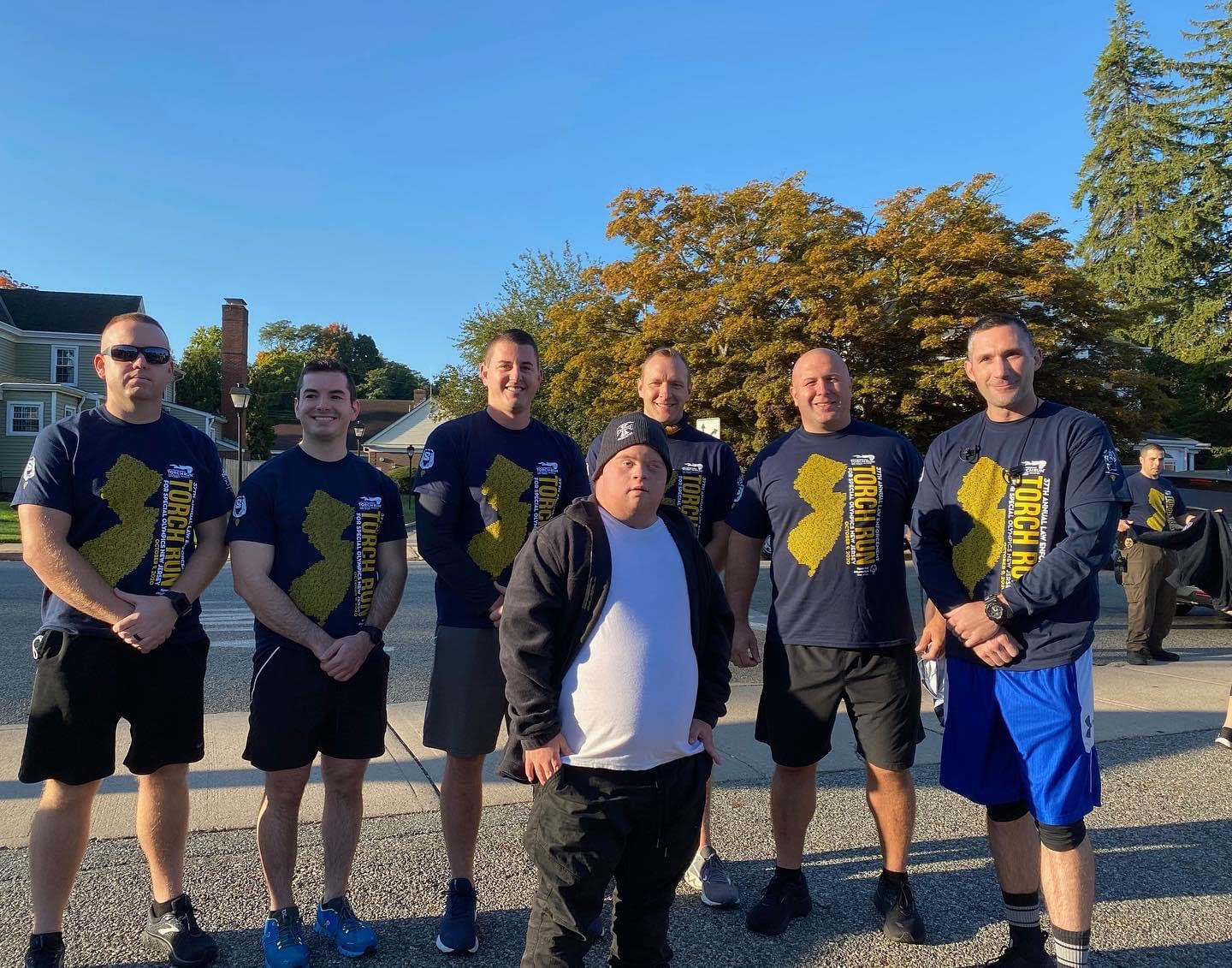 2020 Torch Run - Pequannock Police 1