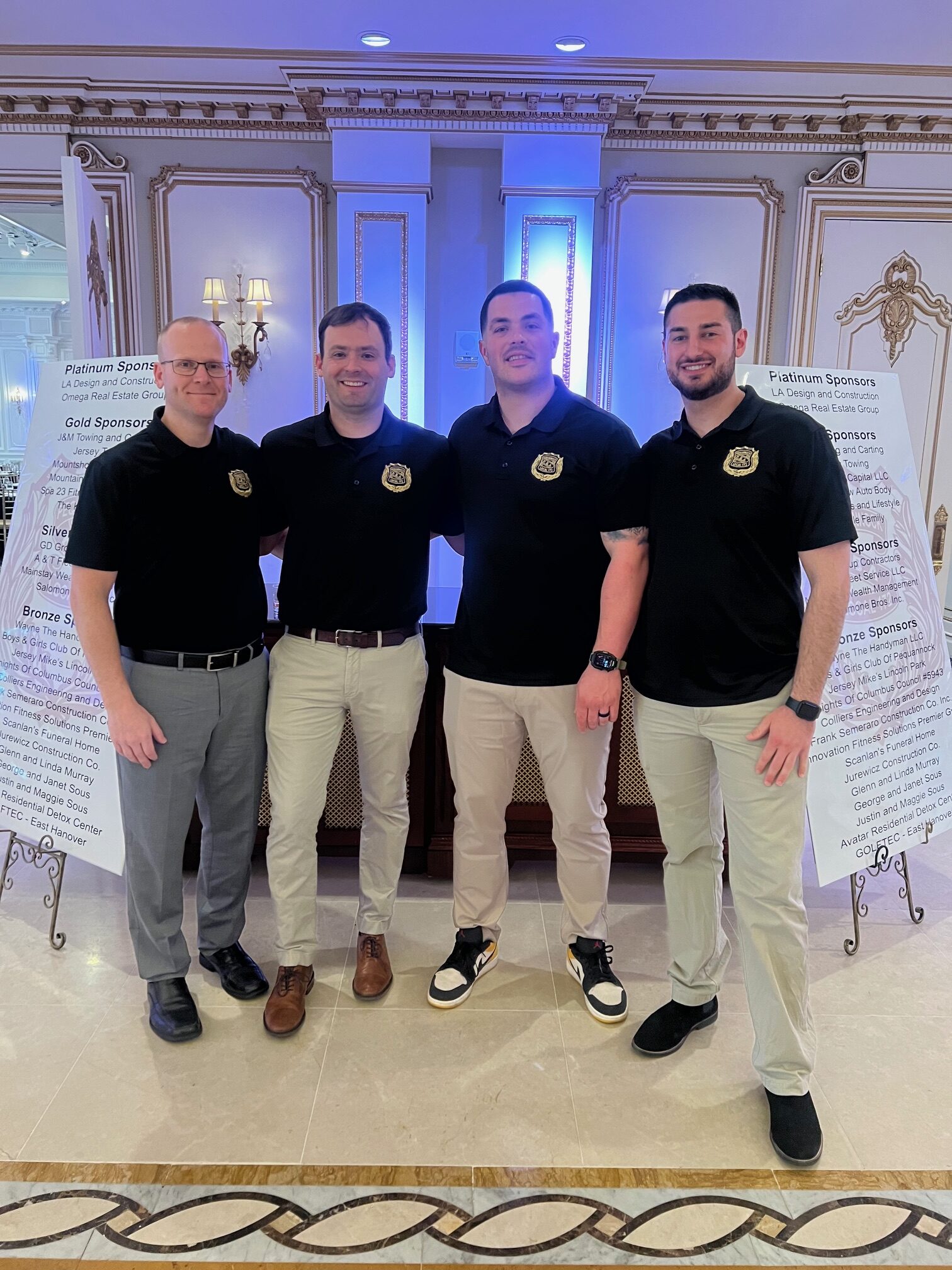 PBA Local 172 members at the annual beefsteak
